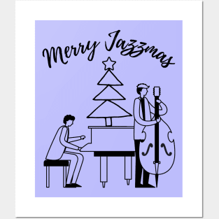 Merry Jazzmas Posters and Art